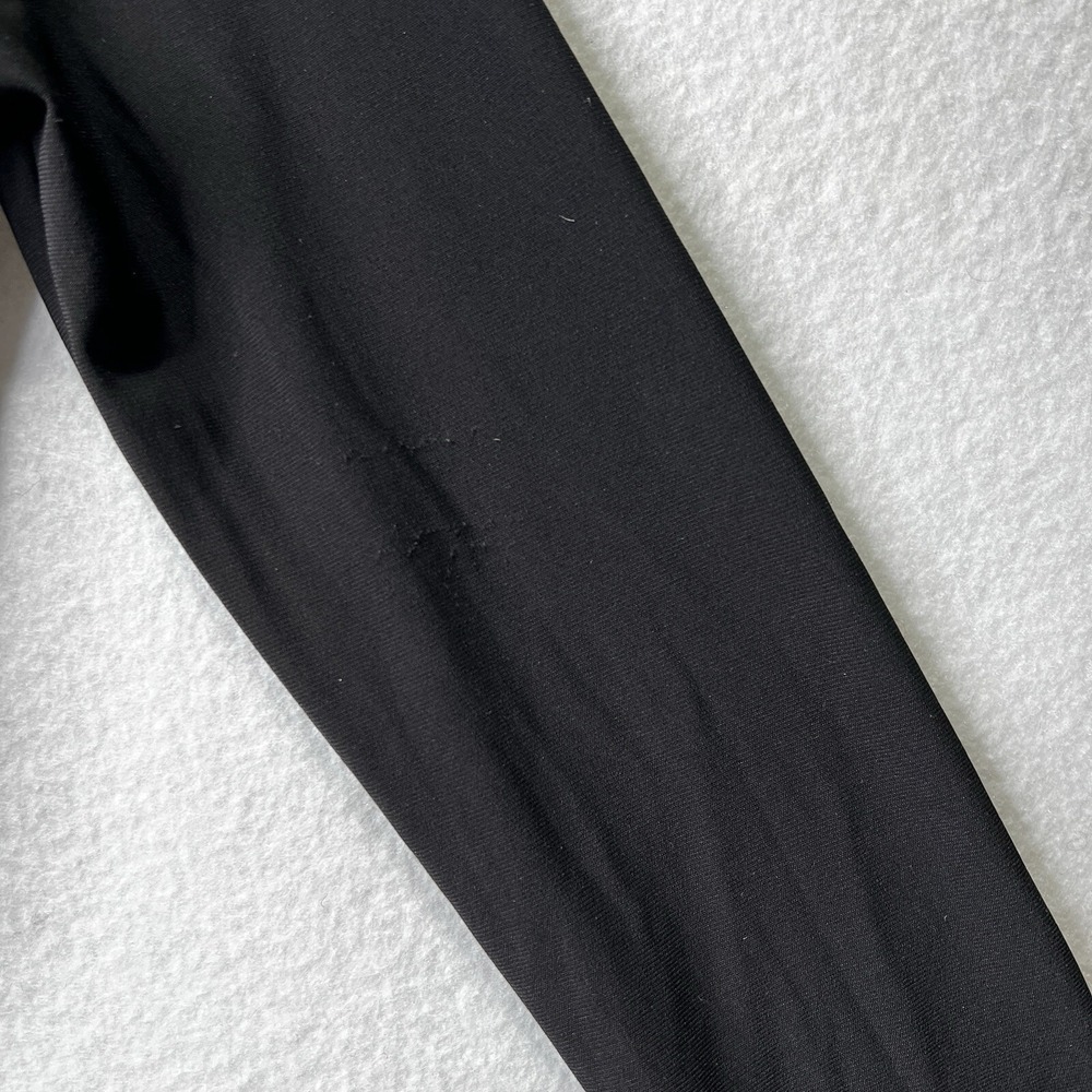 IC Collection Black Avant Garde Zip Front Ruched Bubble Hem Dress Sm Gold Specs - Picture 10 of 15